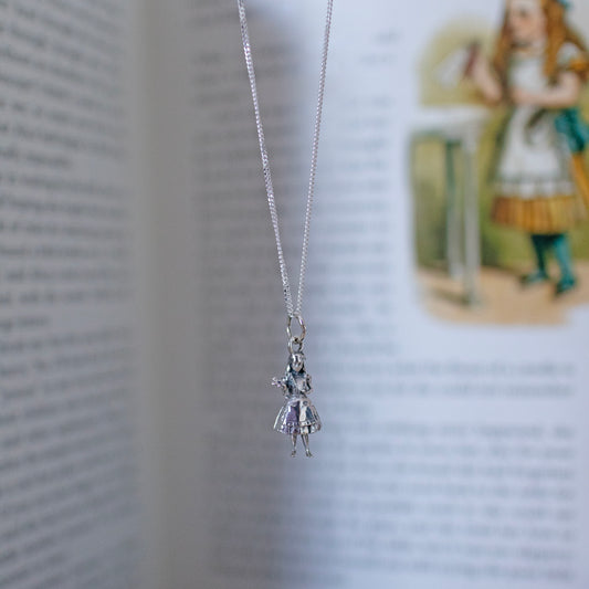 Alice in Wonderland Keepsake Set – Necklace & Storybook