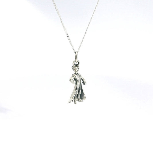 The Little Prince Gift Set – Silver Charm Necklace & Book