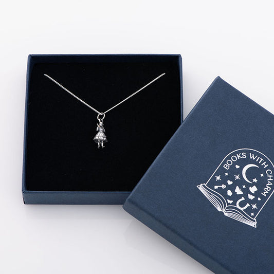Alice in Wonderland Keepsake Set – Necklace & Storybook