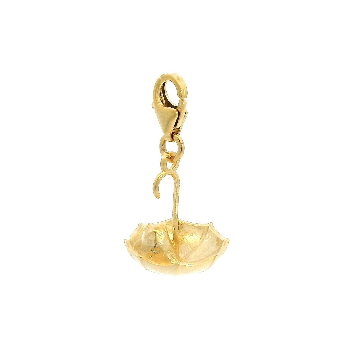 Moomin Nibling Umbrella Charm in 18ct gold vermeil with clip fastening