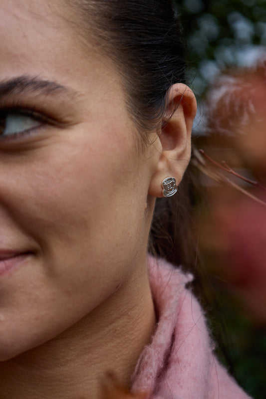Paddington™ Hot Chocolate Cup Earrings (Sterling Silver)
