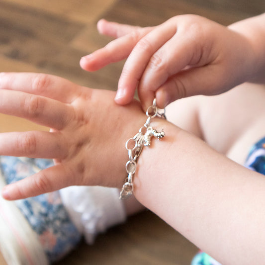 The Very Hungry Caterpillar Triple Charm Bracelet