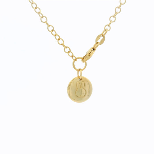 Miffy Disc Charm Bracelet (18ct Gold Vermeil)