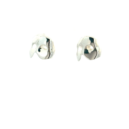 Phantom of the Opera Mask Stud Earrings (Sterling Silver)