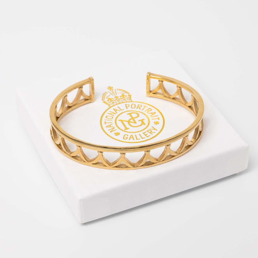 Crown Cuff Bracelet (18ct Gold Vermeil)