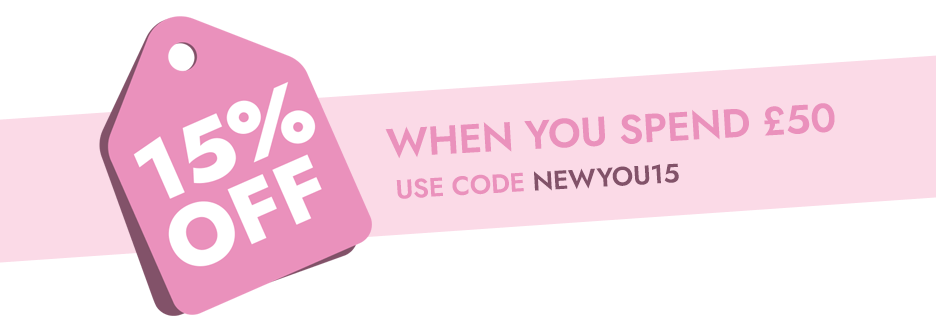 15%Off - When you spend £50