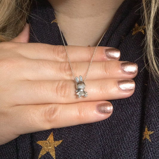 Licensed To Charm Winter Miffy Necklace – worn on model