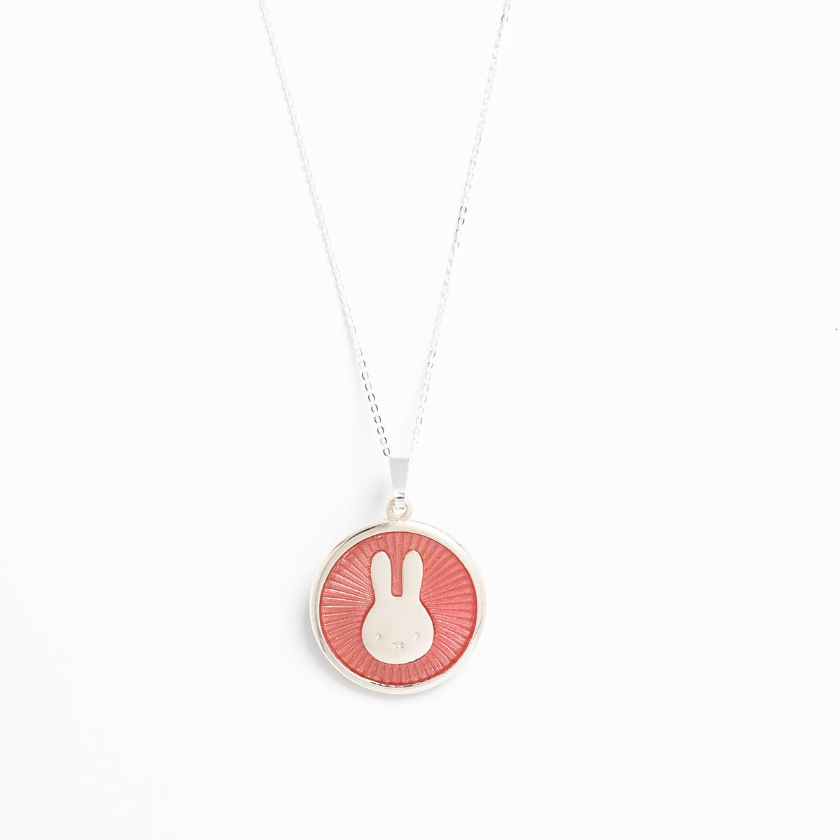 Miffy Red Enamel Necklace 