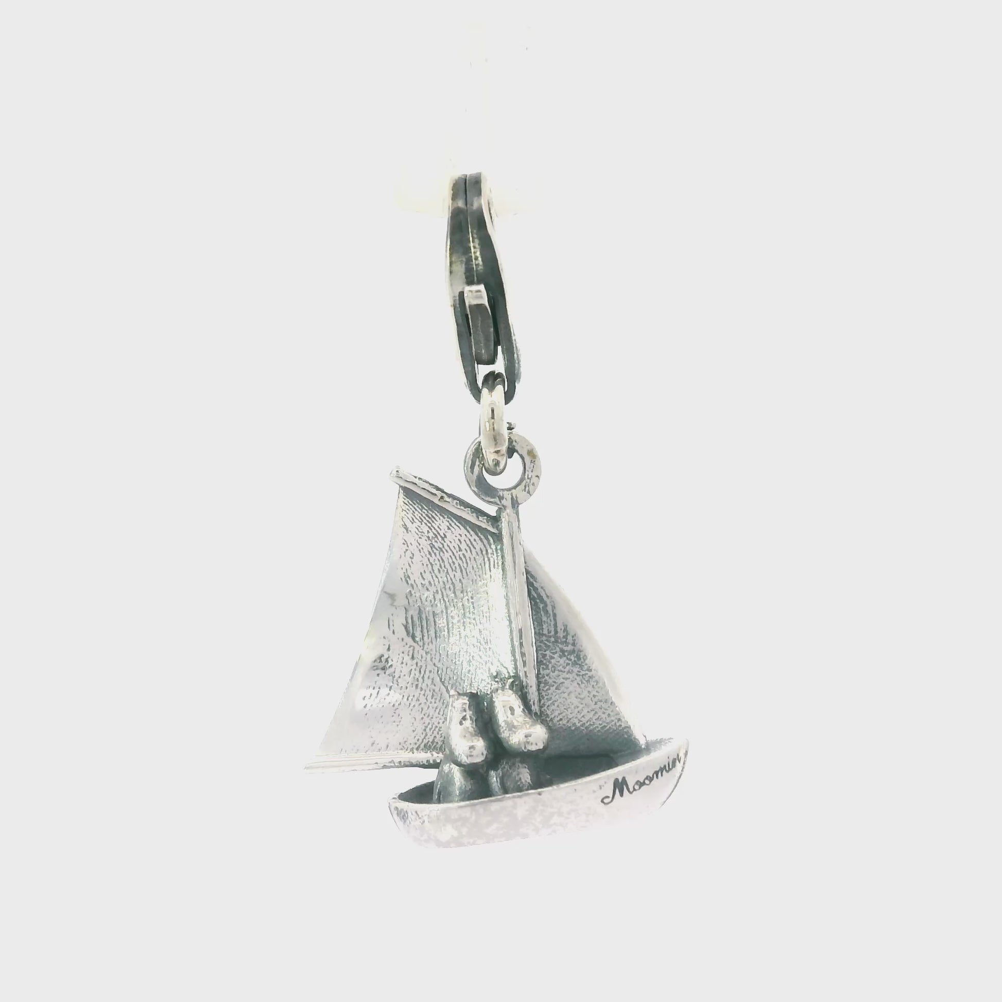 Moomin Sailing Boat Charm (Sterling Silver)