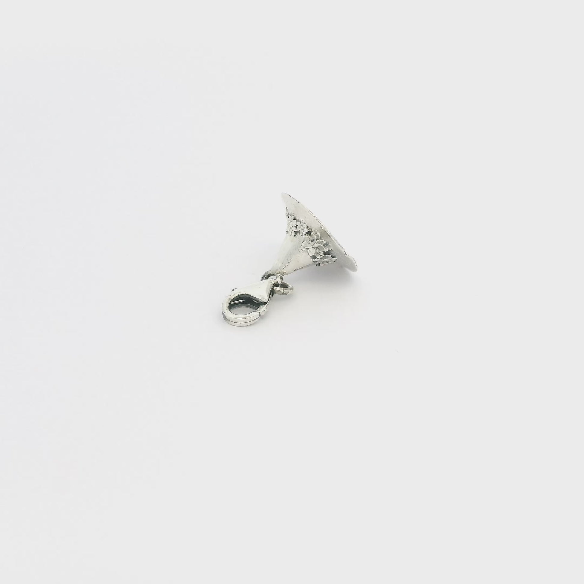 Moomin Snufkin Hat Charm (Sterling Silver)