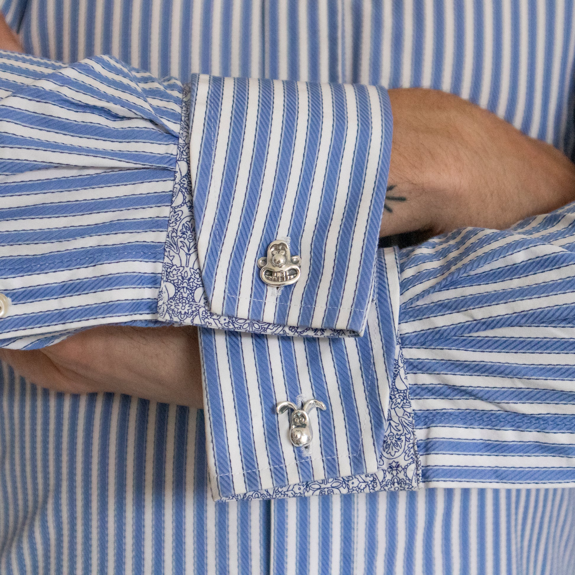Unique Wallace & Gromit cufflinks for fans and collectors.