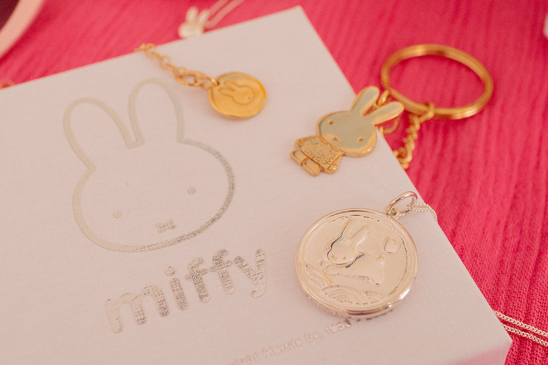 Cover image for Galentines blog featuring Miffy jewellery – sterling silver Miffy necklace and earrings, a charming and playful gift idea for celebrating friendship and self-love.