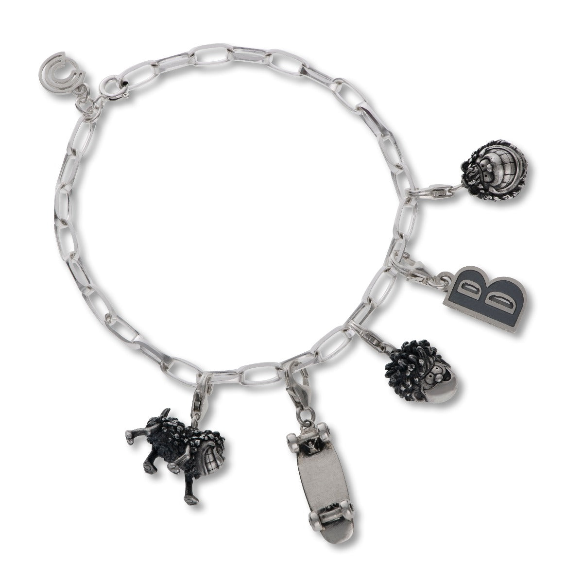 Shaun The Sheep - Sterling Silver Single deals Icon Charm Bracelet