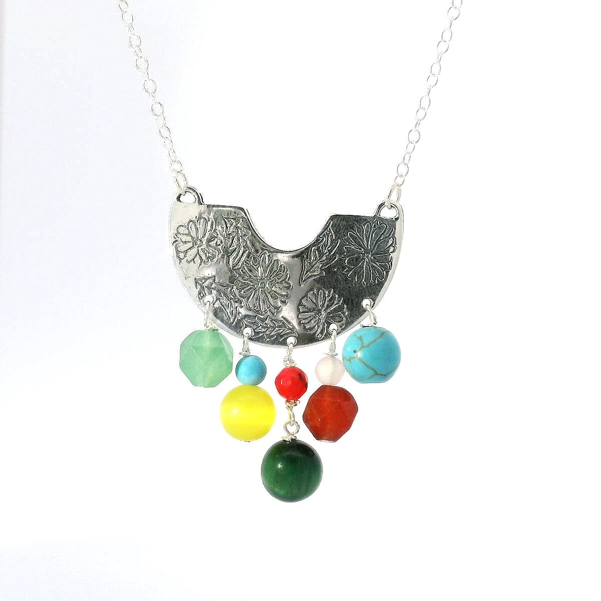 CREOLE W/CRYSTAL CHAIN CREOLE W/CRYSTAL CHAIN