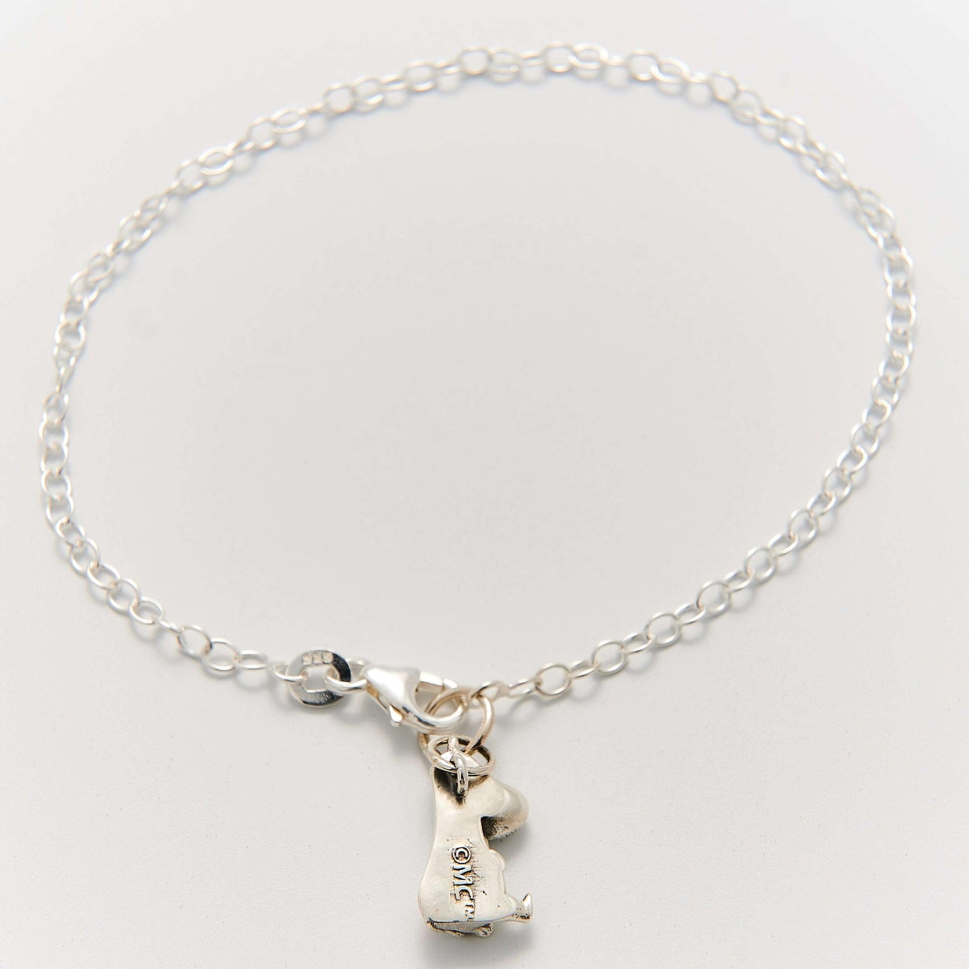 Licensed To Charm Moomintroll Charm Bracelet in sterling silver