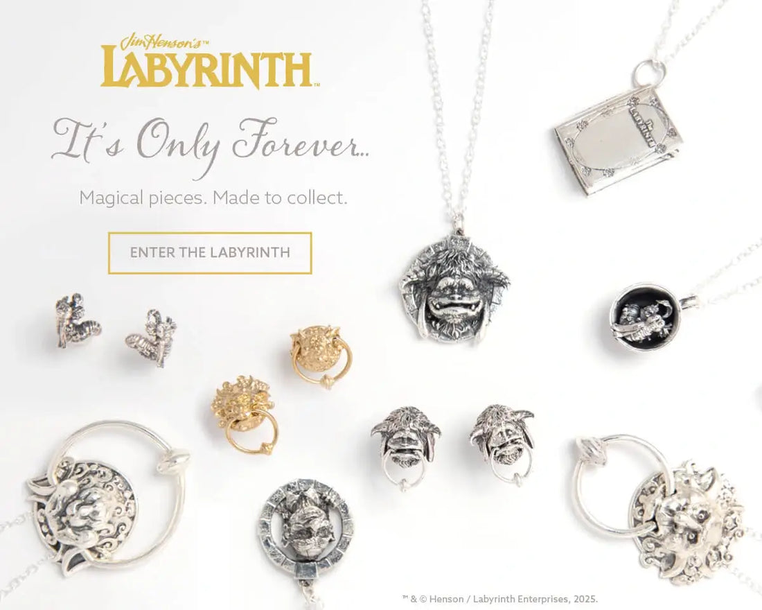 Labyrinth Charm Licensed to Charm: Handmade Jewellery | Quirky UK Designs