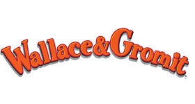 Licensed To Charm handmade Wallace and Gromit Gifts - Wallace and Gromit logo for officially licensed jewellery featuring iconic characters and scenes from Aardman’s award-winning animations.