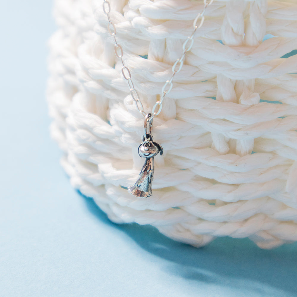 Lu-La necklace by Licensed To Charm, official Shaun the Sheep merchandise.