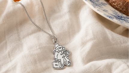 Licensed To Charm officially licensed Paddington sterling silver jewellery in a warm nostalgic lifestyle setting with marmalade toast.