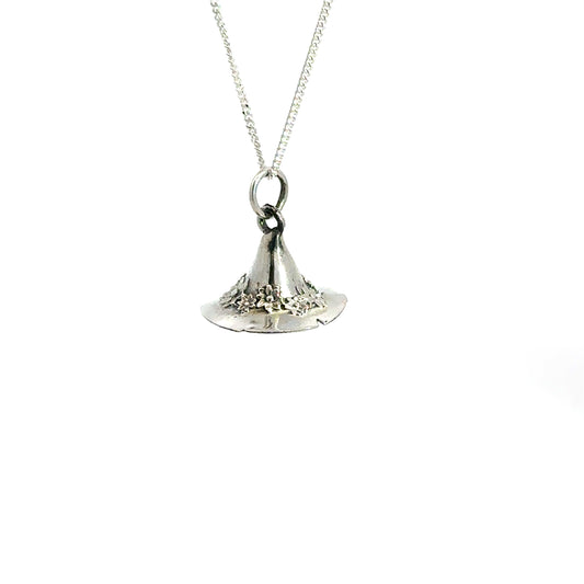 Moomins Snufkin's Hat Necklace (Sterling Silver)