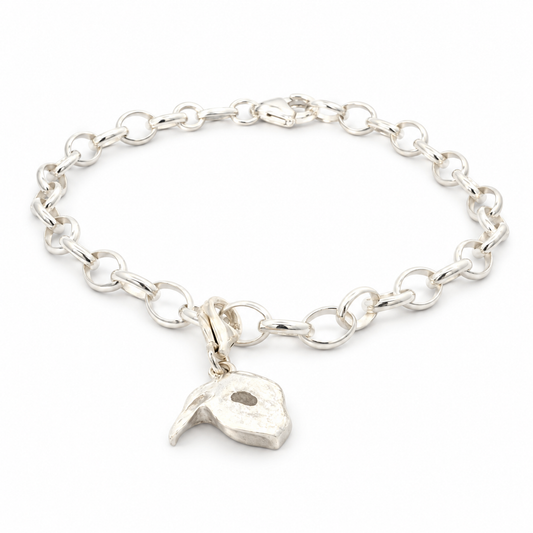 Phantom of the Opera Mask Bracelet (Sterling Silver)