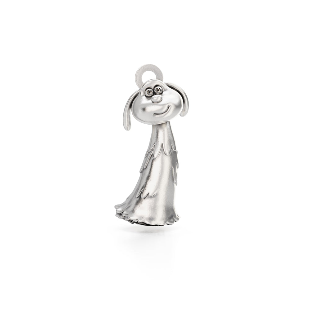 Sterling Silver Lu-La Charm from Shaun the Sheep Farmageddon, handcrafted in the UK