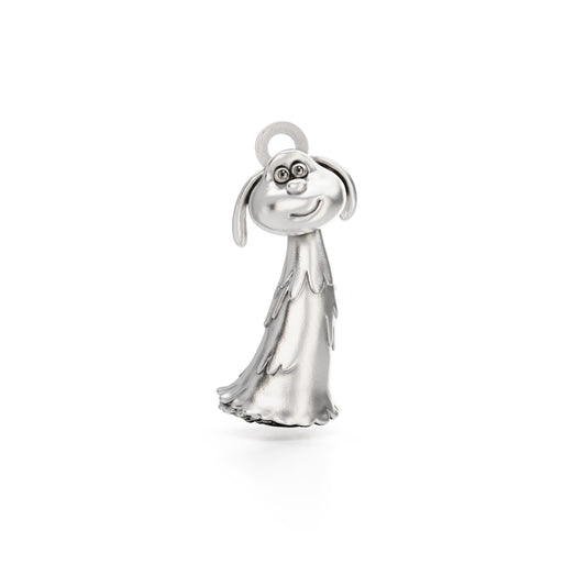 Sterling Silver Lu-La Charm from Shaun the Sheep Farmageddon, handcrafted in the UK