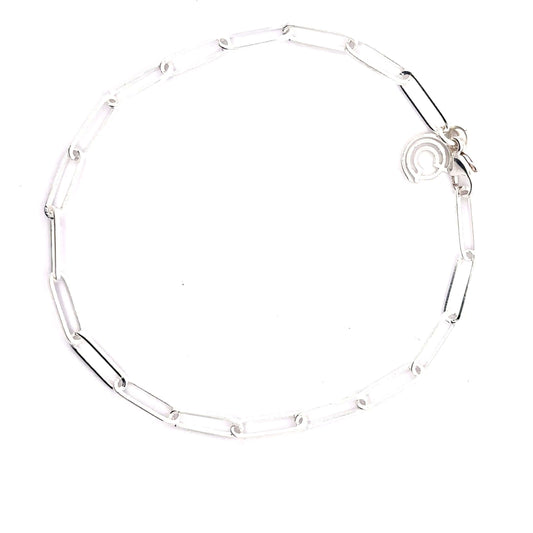 Paperclip Bracelet (Sterling Silver)