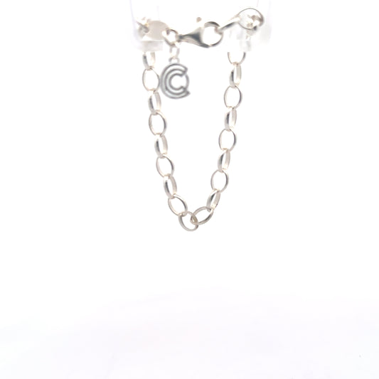 Belcher Chain Bracelet (Sterling Silver)