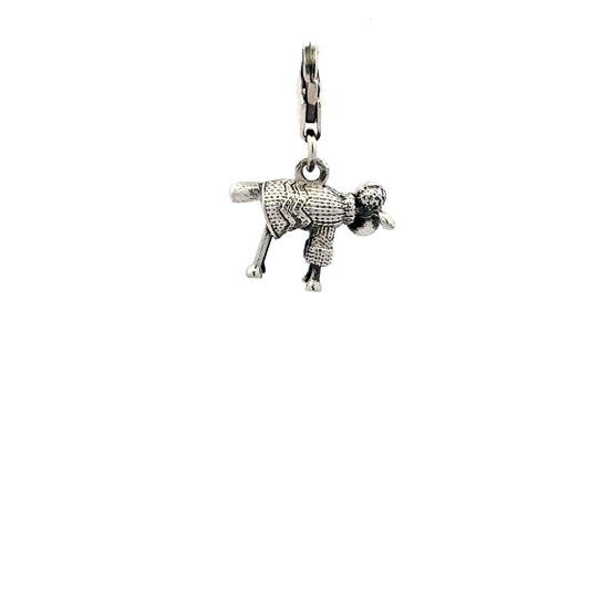 Shaun in a Jumper Clip-On Charm (Sterling Silver)
