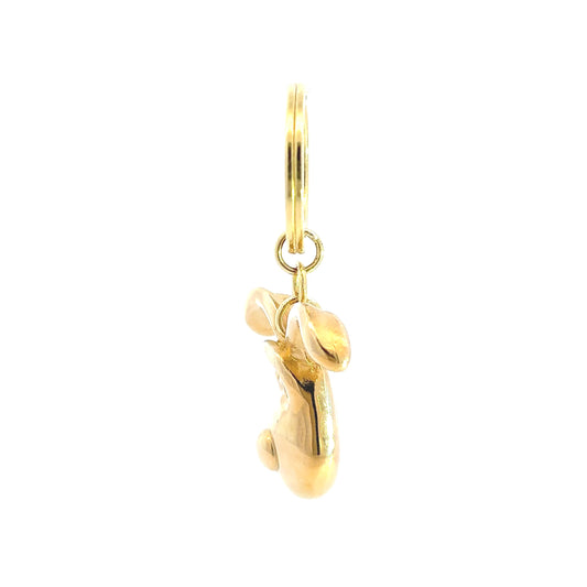 Wallace and Gromit Gromit 3D Head Brass Keyring