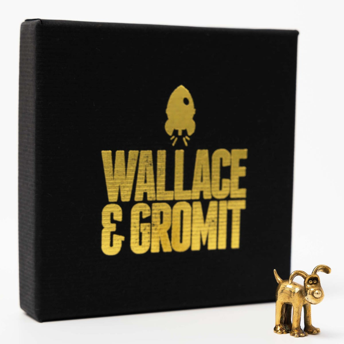 Wallace and gromit_bronze_figure_packaging Officially licensed 