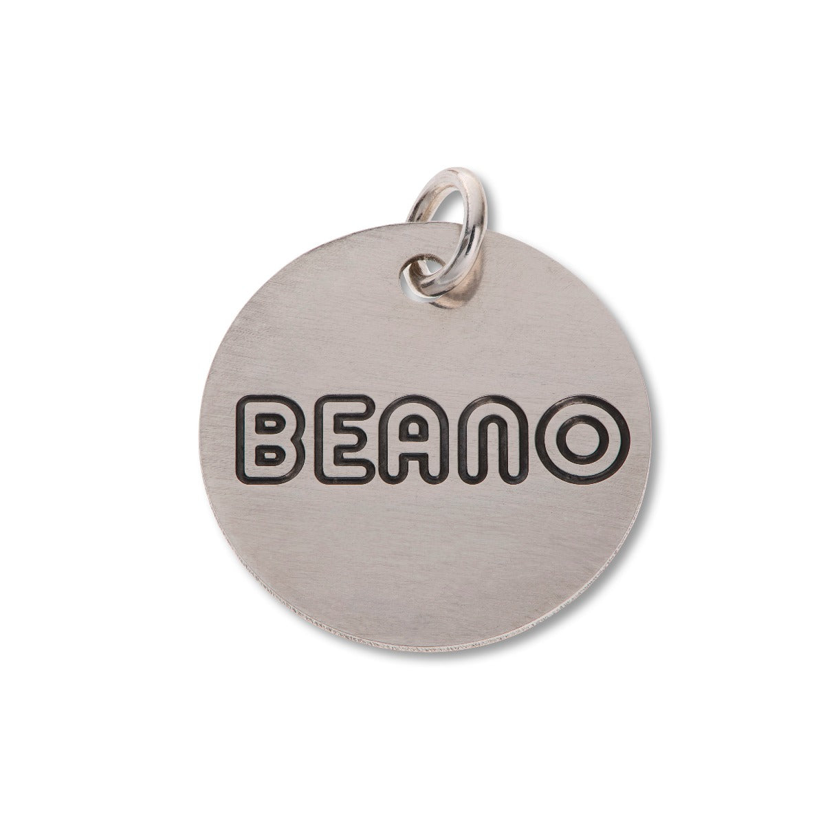 Beano Round Mini Tag (Sterling Silver)