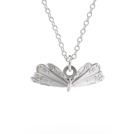 The Very Hungry Caterpillar Butterfly Necklace Sterling Silver