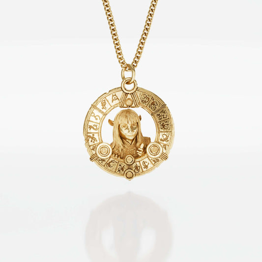 The Dark Crystal Jen Necklace (18ct Gold Vermeil)