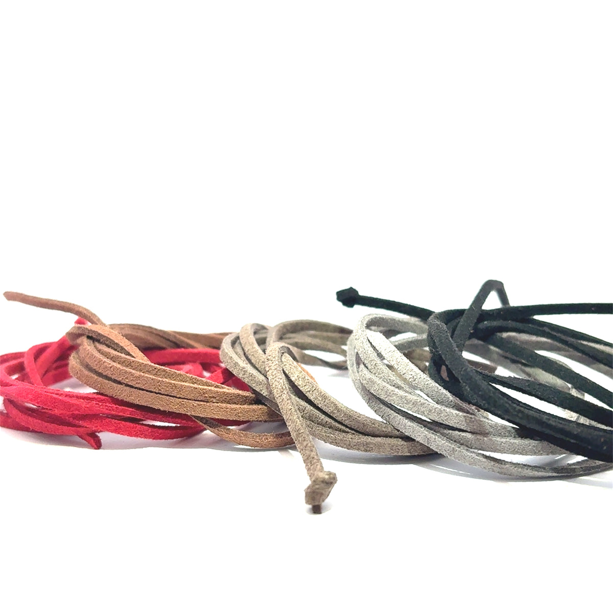Selection of cord colours available for the Goblin King Mask bronze necklace