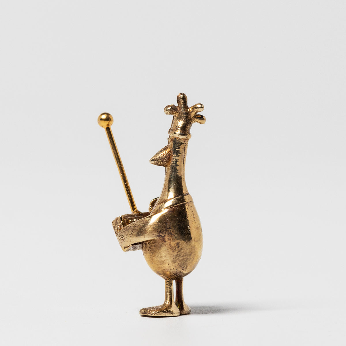 Licensed To Charm Feathers McGraw bronze figure capturing the iconic villain from Aardman’s Wallace & Gromit