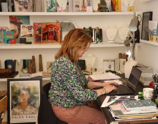 Founder of Licensed to Charm creating handmade character jewellery in the studio
