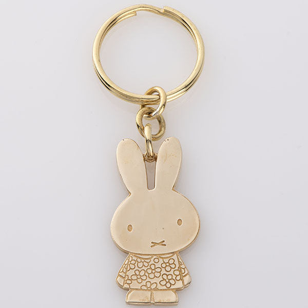 Licensed To Charm Miffy Daisy Keyring featuring Miffy in her daisy dress, officially licensed accessory and gift.