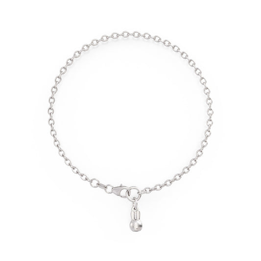 Miffy Single Charm Bracelet (Sterling Silver)