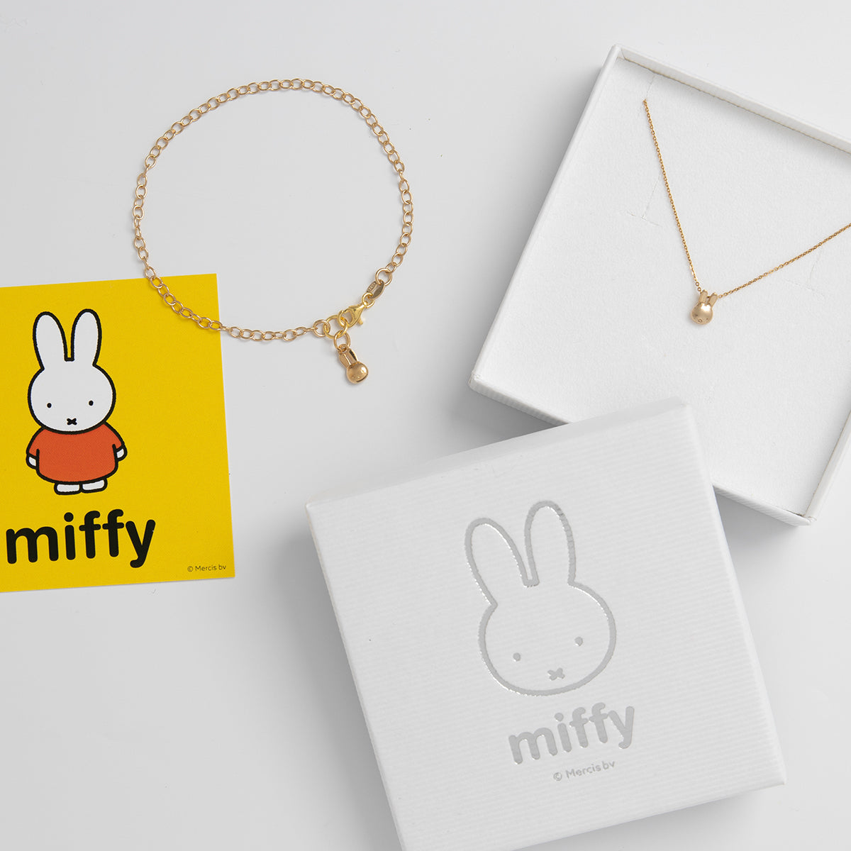 Miffy Charm Jewellery Gift Set - Gold Vermeil | Thoughtful Gift ...