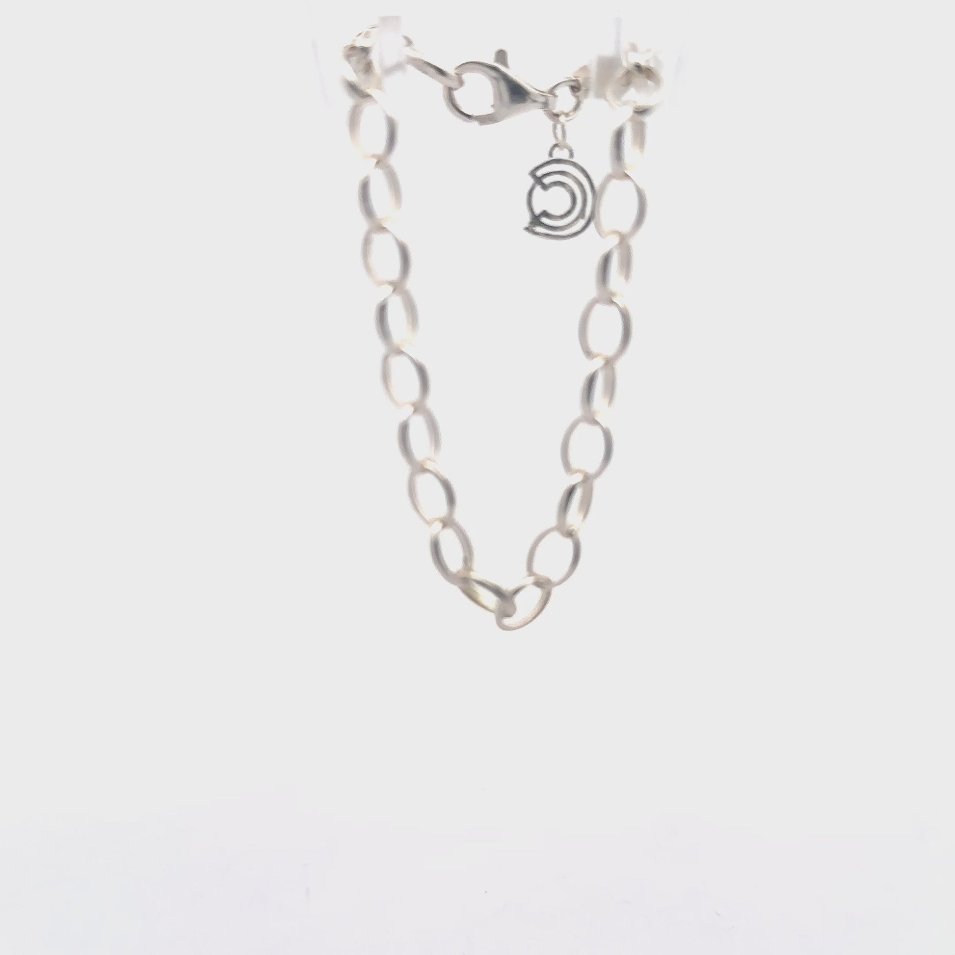 Belcher Chain Bracelet (Sterling Silver)