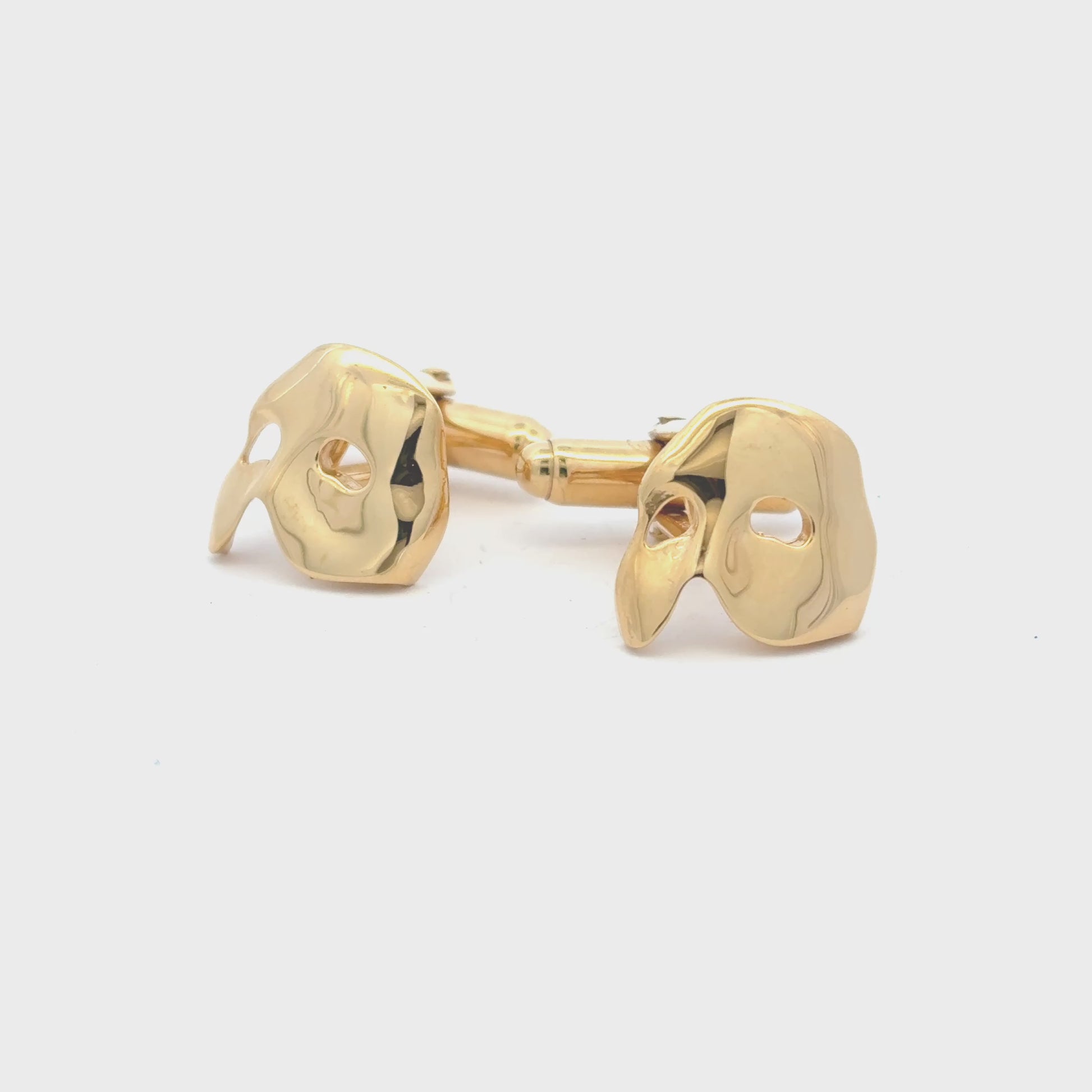 Licensed To Charm gold-vermeil-phantom-cufflinks-close-up-detail