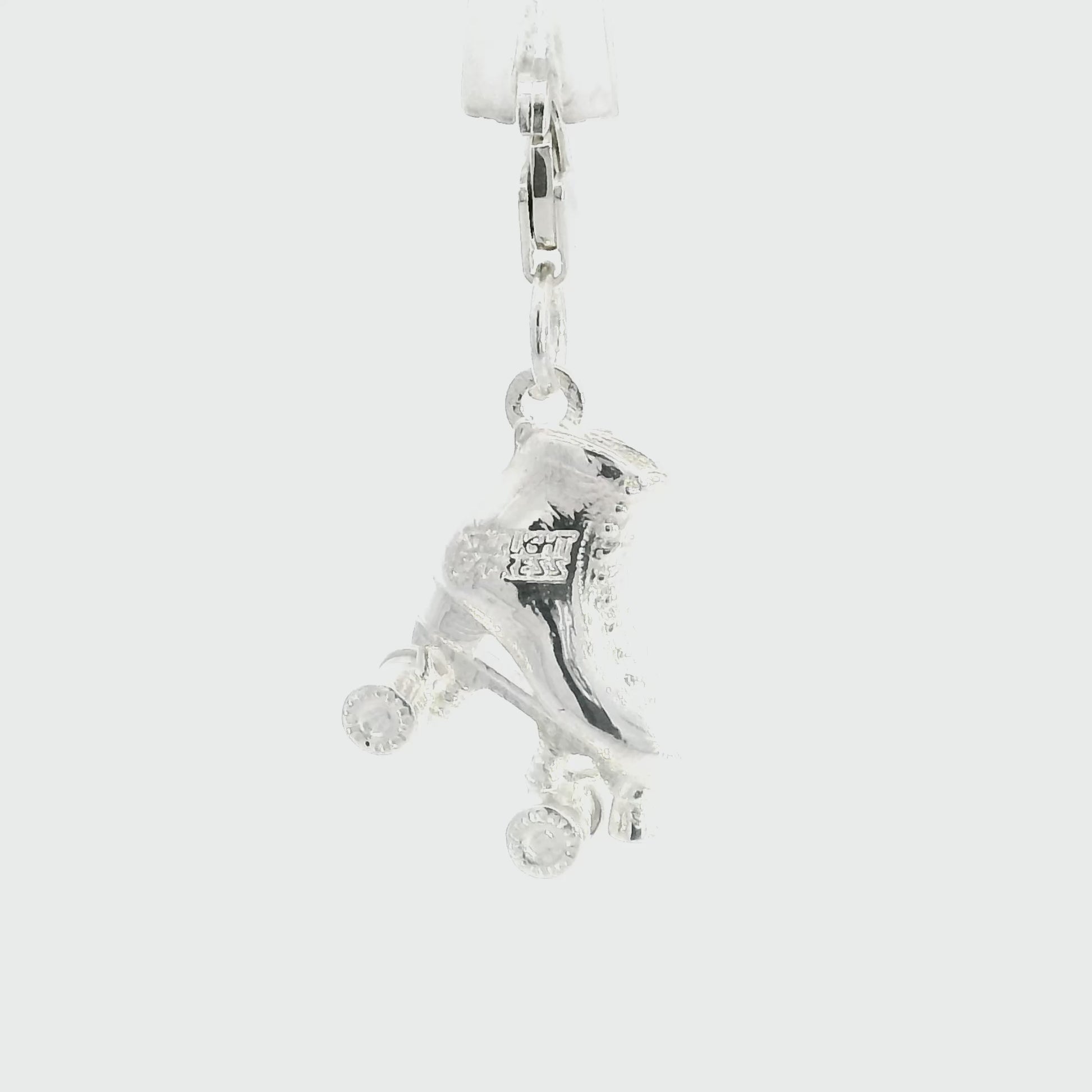 Starlight Express Roller Skate Charm (Sterling Silver)