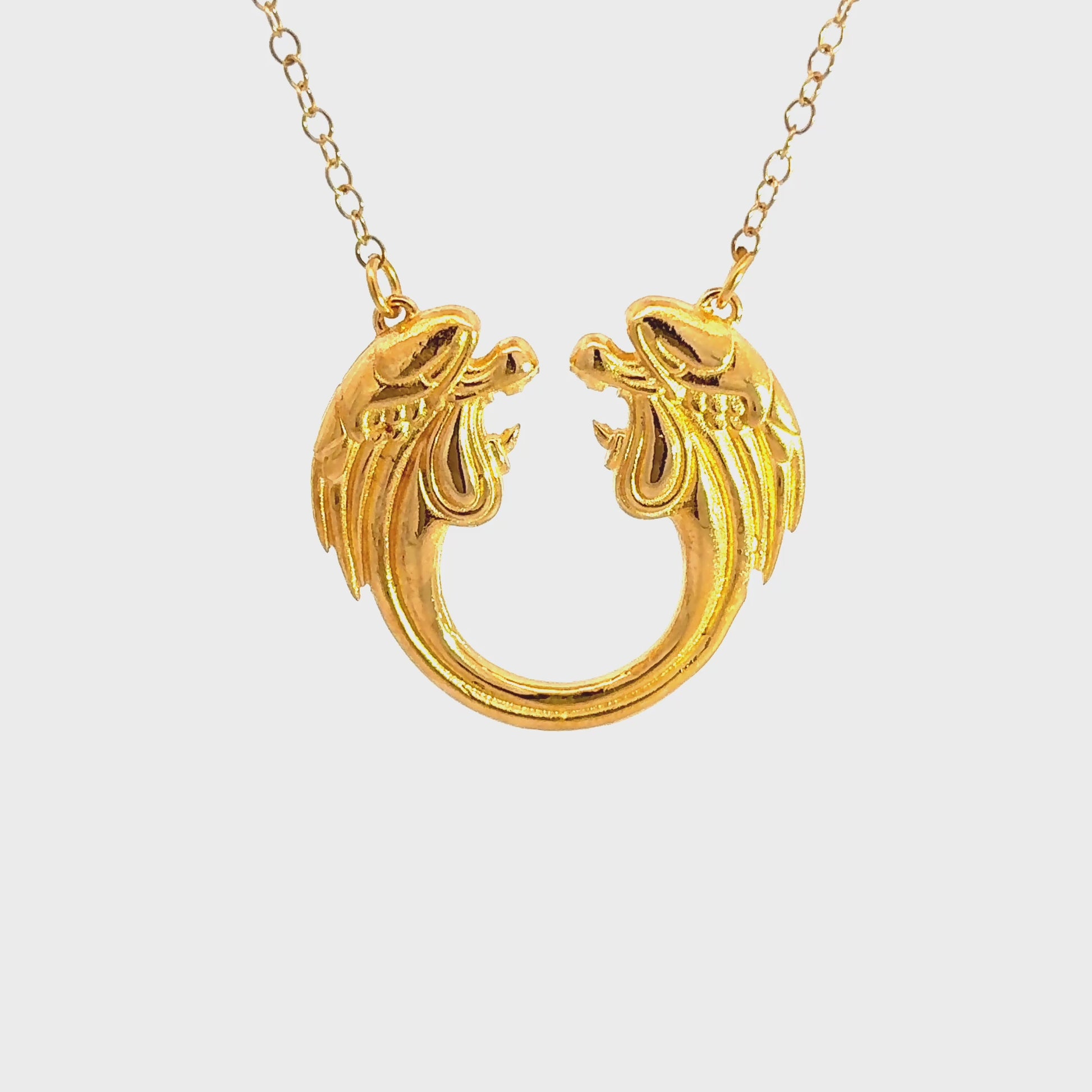 Jesus Christ Superstar Pendant Necklace (Gold Plated)
